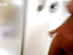 お尻, デカ尻, デカパイ, ブロンド, フェラチオ, 顔射, 義母, オッパイの