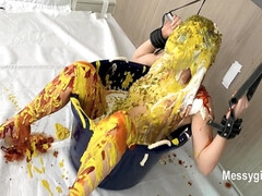 お尻, 美女, デカ尻, デカパイ, ボンデージ, 自家製, 淫乱熟女, オマンコ