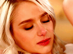 Grosse bite, Blonde, Sucer une bite, Éjaculation interne