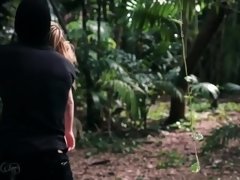 緊縛, ブロンド, バック, フェティッシュ, Hd, アウトドア, ティーン