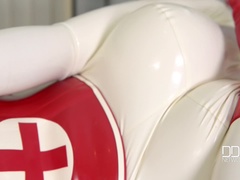 Fetisch, Absätze, Einschiebung, Latex, Rasiert, Solo, Taboo, Spielzeuge