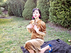 フェティッシュ, Hd, 下着, 熟年, ナイロン, オーガズム, アウトドア, ストッキング