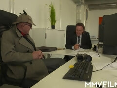 茶髪の, ドイツ人, 手コキする, ハードコア