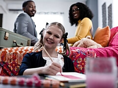 18 jaar, Kont, Grote lul, Pijpbeurt, Klein, Mager, Tiener, Tieten likken