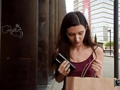 Schwanz, Hundestellung, Flashen, Pov, Öffentlich, Realität, Rasiert, Dürr