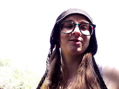 Outdoor sex with brunette Jay Taylor