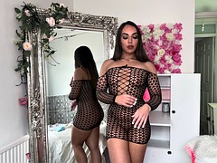 Tetas grandes, Lencería, Solo, Tetas