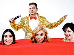 18, デカ尻, デカチン, フェラチオ, バック, 女 人男 人, 自然山雀, ティーン