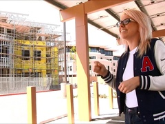 Nahaufnahme, Extrem, Klaffend, Masturbation, Orgasmus, Öffentlich, Solo