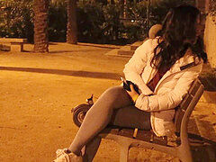 Chinoise, Exhib, Masturbation, De plein air, Public, Jouets