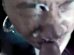 Leie, Viele männer bespritzen eine frau, Spermaladung