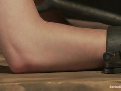 緊縛, ボンデージ, 服従, 指いじり, 陵辱, レザー, マスク, 苦痛