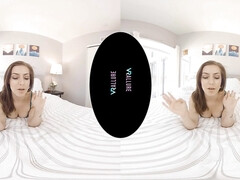 Enchanting hussy VR solo emotion-charged porn video
