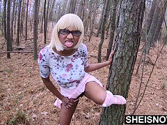 黒人, アウトドア, 公共, ティーン