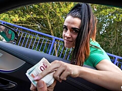 デカ尻, デカチン, デカパイ, フェラチオ, バック, 淫乱熟女, お金, アウトドア