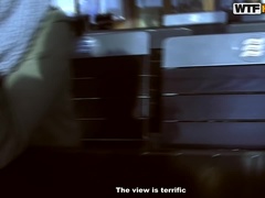 Brunette brune, Faciale, Argent, Tatouage, Plan cul à trois