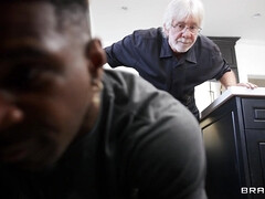 Kont, Grote lul, Zwart, Lul, Interraciaal, Kut duiken, Tiener, Tieten likken