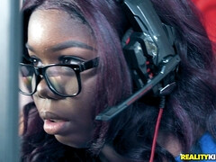 黒人, ブロンド, フェラチオ, 異人種間