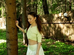 Lieveling, Mooi, Masturbatie, Orgasme, Kut duiken, Alleen, Tiener, Tieten likken