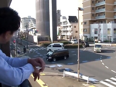 素人, アジア人, フェラチオ, 茶髪の, 指いじり, 下着, 熟年, オーガズム