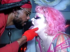 Lovely goth MILF interracial breathtaking xxx clip