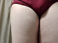 Leie, Wohlbeleibte schöne frauen, Grosser schwanz, Pummelig, Crossdresser, Höschen, Transfrau, Solo