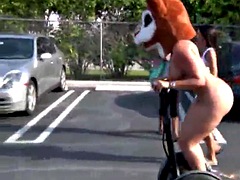 Schwul, Latina, Öffentlich, Reiten