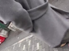 Hot Japanese Student Virgin Begs for Help - Deep Kissing, Public Play & Creampie Finish!