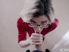 Blondine, Blasen, Schwanz, Hd, Lecken, Milf, Mutti, Stiefmutter