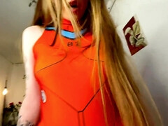 18 jaar, Enthousiasteling, Blond, Pijpbeurt, Hardcore, Slet, Tiener, Nat