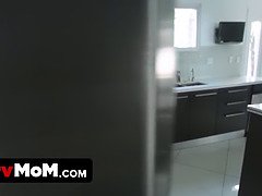 デカ尻, デカチン, デカパイ, フェラチオ, 茶髪の, イく瞬間, 熟年, 淫乱熟女