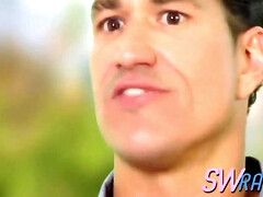 バイセクシャル, ブロンド, 茶髪の, チン, Hd, ソフトコア, ストッキング, スインガー