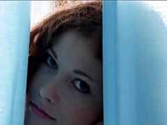 Kont, Masturbatie, Klein, Mager, Alleen, Strippen, Tiener, Tieten likken