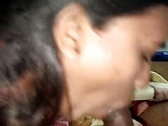 Asiatique, Grosse bite, Couple, Éjaculer dans la bouche, Tir de sperme, Fait maison, Indienne, Épouse