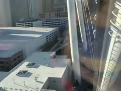 素人, お尻, 茶髪の, ヒール, パンティ, ピアス, 剃毛, スカート