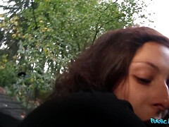 素人, 美女, デカパイ, フェラチオ, アウトドア, ハメ撮り, 公共, オマンコ