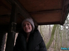 Amateur, Chica, Garganta profunda, Al aire libre, Pov, Público, Coño