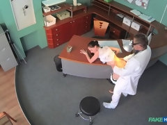 素人, バック, 手コキする, 看護婦, オフィス, オマンコ, ユニフォーム, のぞき