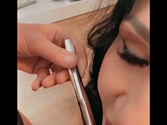 Grosse bite, Britannique, Femme couguar, Noir ébène, Doigter, Insertion, Actrice du porno, Plan cul à trois