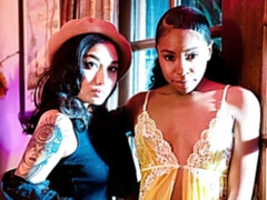 69, 黒人, 指いじり, キス, なめる, オナニー, オマンコ, ストリッピング