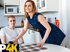 Blond, Pijpbeurt, Hd, Keuken, Rijpe lesbienne, Moeder die ik wil neuken, Russisch, Tieten likken