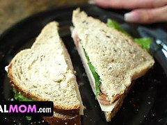 アナル, デカ尻, デカパイ, フェラチオ, 淫乱熟女, 叫ぶ, 義母, オッパイの