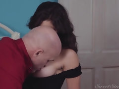 Dormitorio, Mamada, Sexo duro, Marido, Orgasmo, Coño, Puta, Adolescente