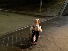 Funny Girl Outdoor, Public Flashing