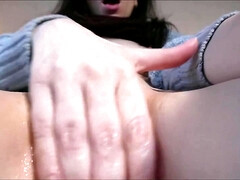 Morena, Hembra, Penetracion con dedos, Penetracion con puños, Pov, Realidad, Solo, Mojado