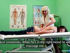 Naughty Nurse Heals Sexy Patient With Her Tongue