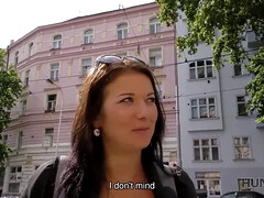 フェラチオ, 茶髪の, チェコ, Hd, なめる, お金, オマンコ, 現実