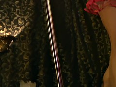 美女, デカパイ, ブロンド, ディルド, オーガズム, 公共, スインガー, おもちゃ