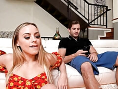 Kont, Blond, Sperma in mond, Sperma shot, Likken, Strippen, Tatoeage, Tiener