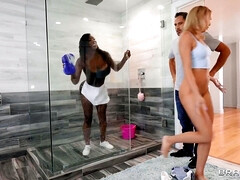 Arsch, Tussi, Wohlbeleibte schöne frauen, Schwarz, Blondine, Schwarz, Hd, Milf